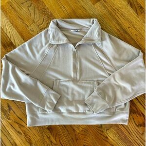 Cream Quarter Zip